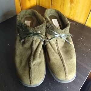 Madison studio suede slip on mule clogs